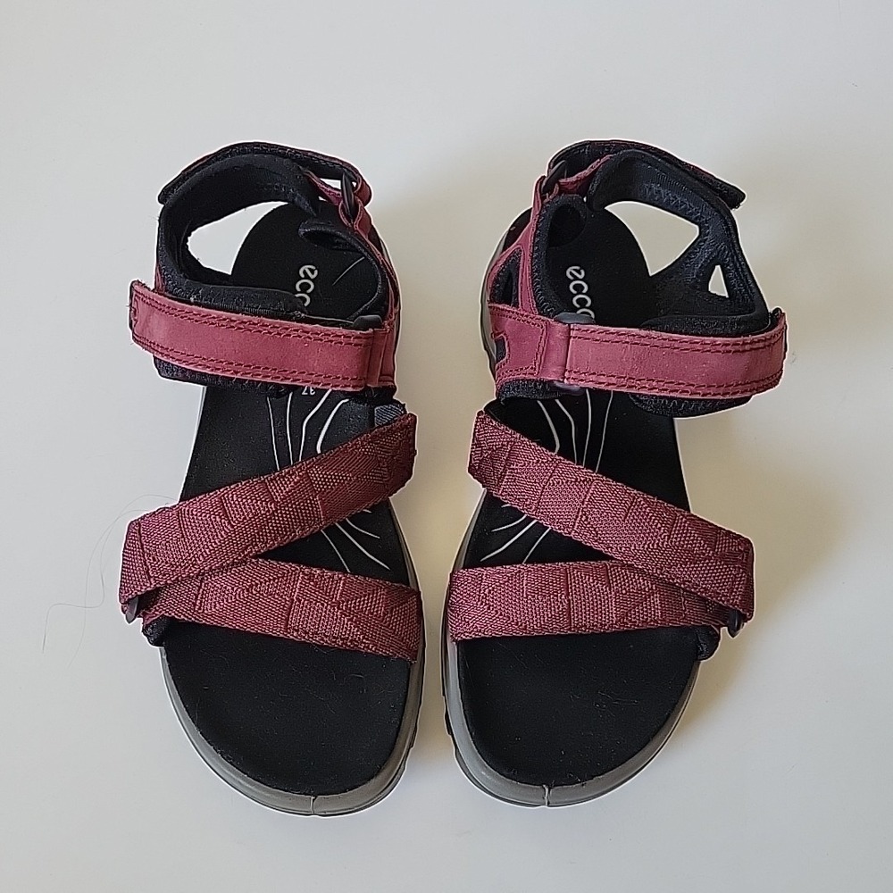 Ecco Yucatan Sandals Womens 37 Strappy Hook and Loop Activewear Hiking Outdoor